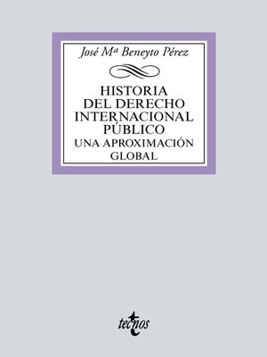 cover image of Historia del Derecho Internacional Público